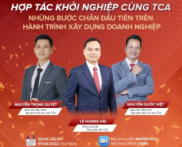 Những bước chân đầu tiên hành trình xây dựng doanh nghiệp